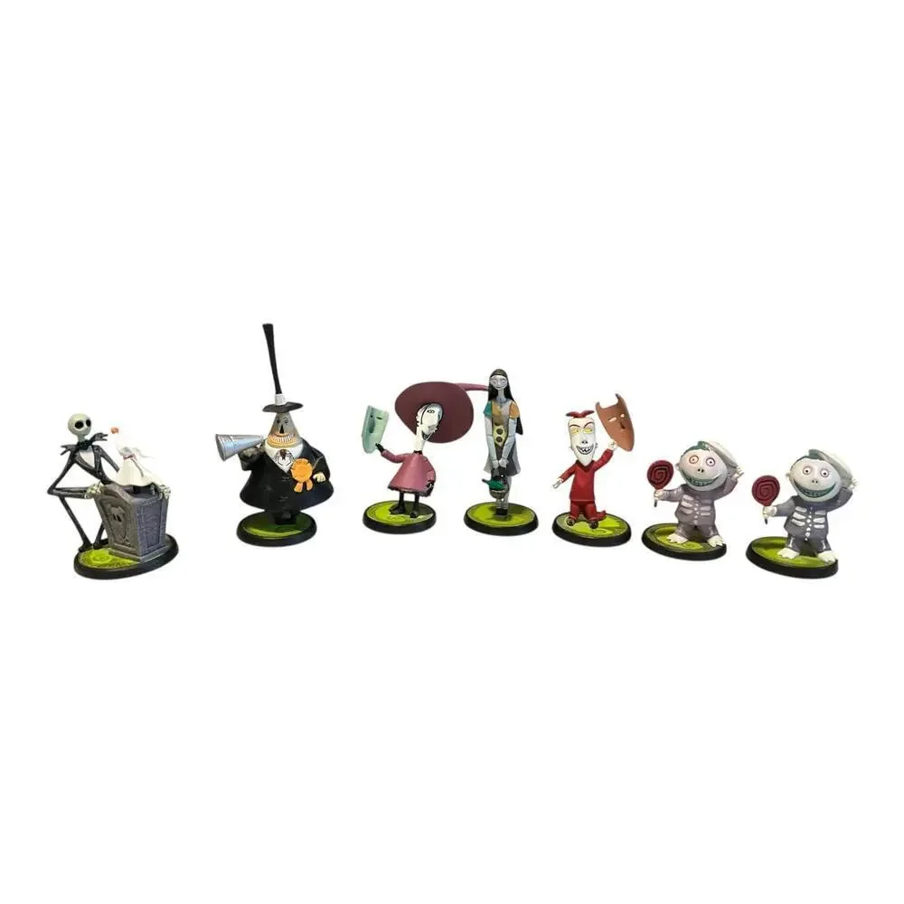 The Nightmare Before Christmas Collectible Lot Figures Bobble Head Switch Plate